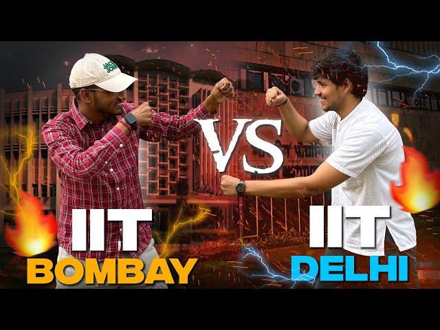 IIT Bombay Vs IIT Delhi Which one is better? ft. ​⁠@bhavaydeshwal