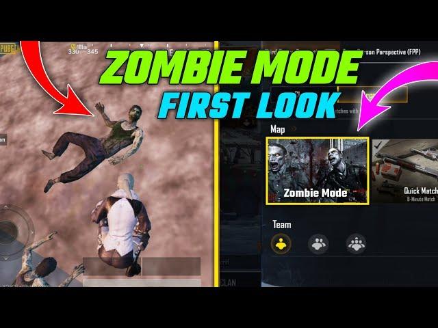 PUBG Mobile Zombie Mode Release Date and First View