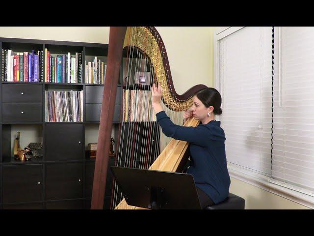 After the Moon-Viewing by Susann McDonald & Linda Wood, Inspirational Videos for Young Harpists, #80