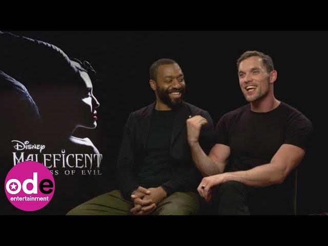 MALEFICENT 2: Ed Skrein Talks Getting Fit While Chiwetel Ejiofor Ate Burgers