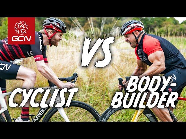 What Happens When A Bodybuilder Goes Cycling?