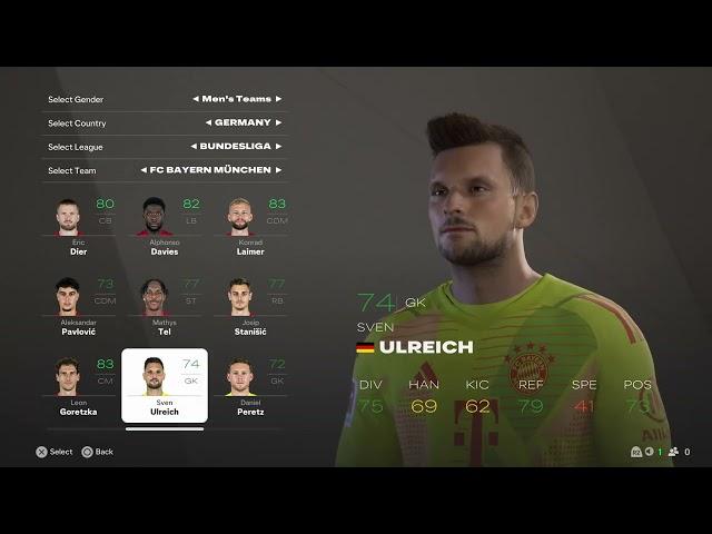 EA SPORTS FC 25 | FC Bayern Munchen  - ALL Player Faces & Ratings in FC 25