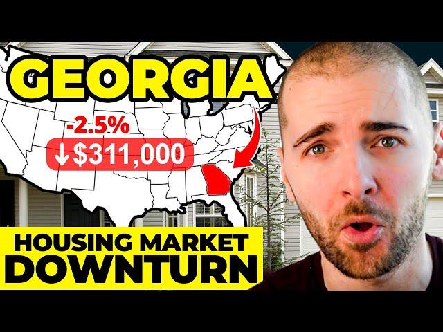 Georgia housing market on verge of downturn. Atlanta prices to drop in 2025?