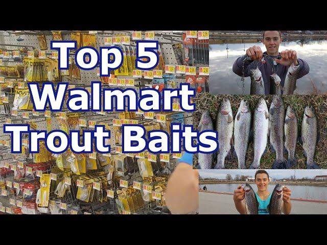 Best 5 Walmart Trout Lures and Baits