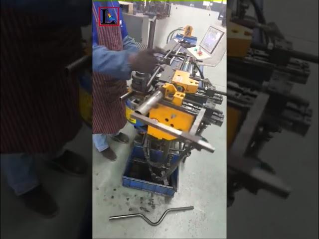 [LX Machinery] DW38NC steel round tube bending machine, suitable for bicycle handles manufacturing
