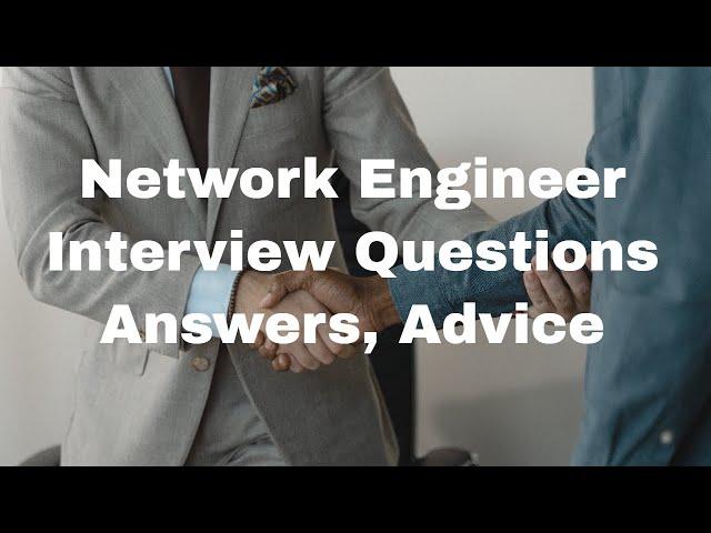 Network Engineer Interview Questions and Answers for Freshers