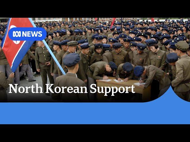 North Korean troops receiving Russian uniforms sparks concerns | ABC News