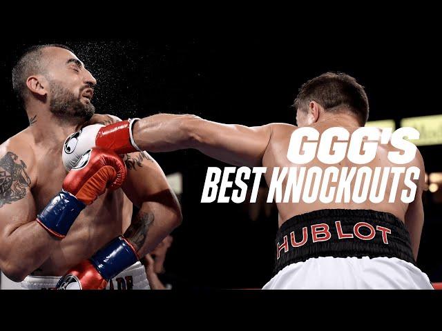 Eight Minutes Of Gennadiy "GGG" Golovkin Delivering Devastating Knockouts 