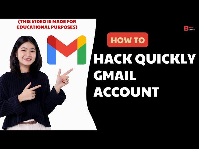 (NEW TRICK) How To Hack Quickly Gmail Account | Shocking REALITY Explained ️