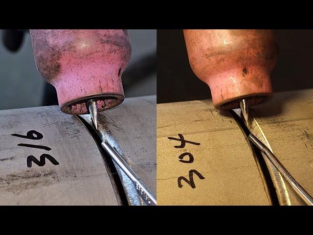 304 and 316! The secret of open gaps that only a few know! TIG welding root pass