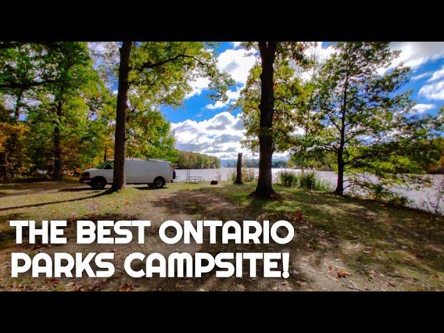 THE BEST Ontario Parks Campsite | Wheatley Provincial Park