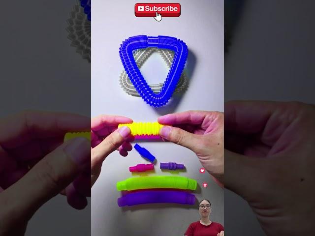 ASMR AUTO Changing color of POP TUBE relaxing #asrmsounds #poptubesound #satisfying #voicings