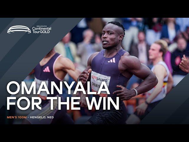 Ferdinand Omanyala rules the 100m at the FBK Games | Continental Tour Gold 2024