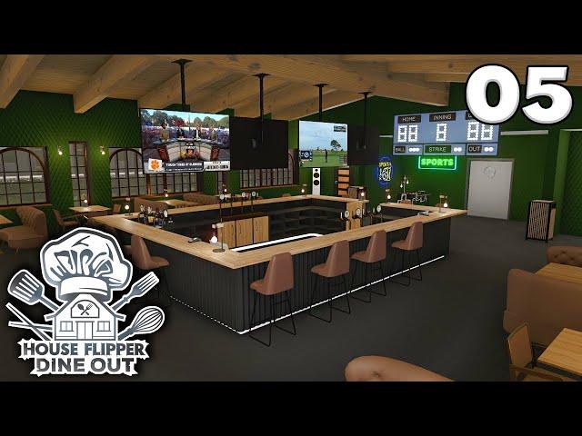 House Flipper: Dine Out - Ep. 5 - SPORTS!
