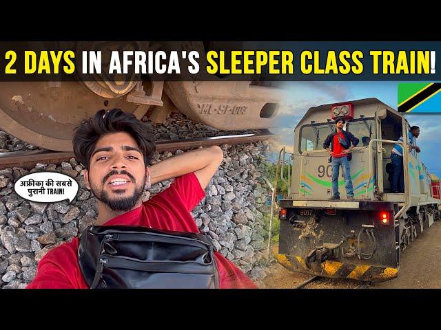 48 Hours In Africa’s Worst & OLDEST TRAIN - Tanzania! (Sleeper Trains of Africa)