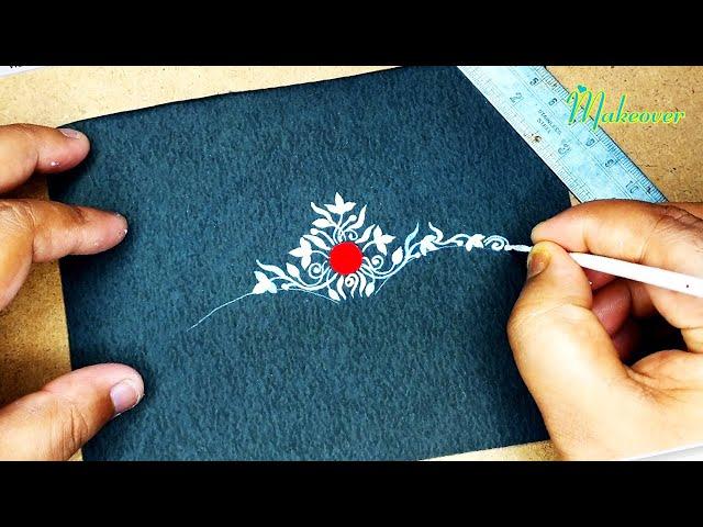 Bengali Bridal Kolka |Bridal Kolka | Bridal Chandan Design |Kum Kum Art |Forehead Kalka|Kalka Art