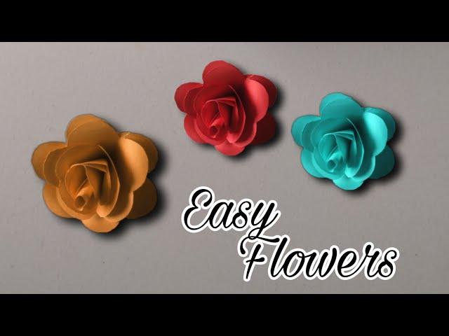 Easy Flower Making |Easy Handcrafting |Sister's Arts And Crafts