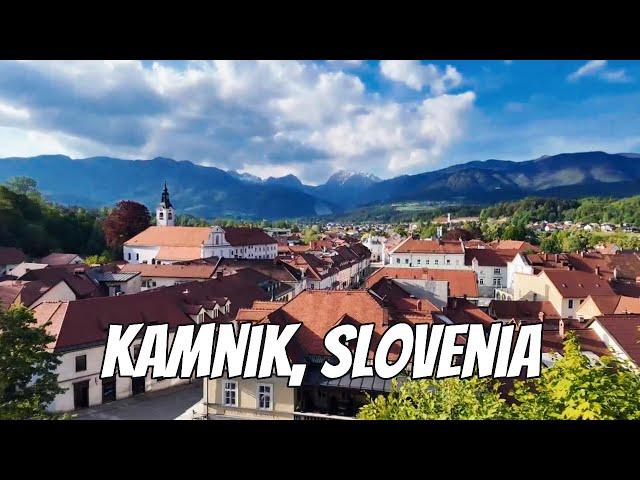 Kamnik, Slovenia. Beautiful medieval town in Slovenia.