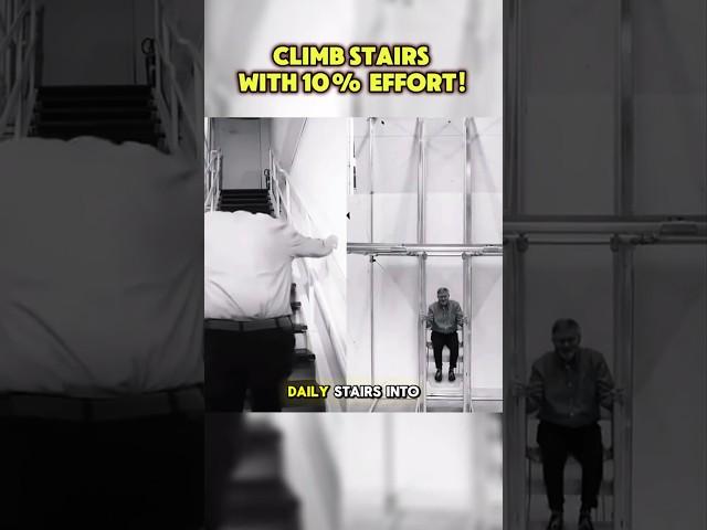 This Smart Stair-Assist System Makes Climbing Effortless! #innovation #smarthometech