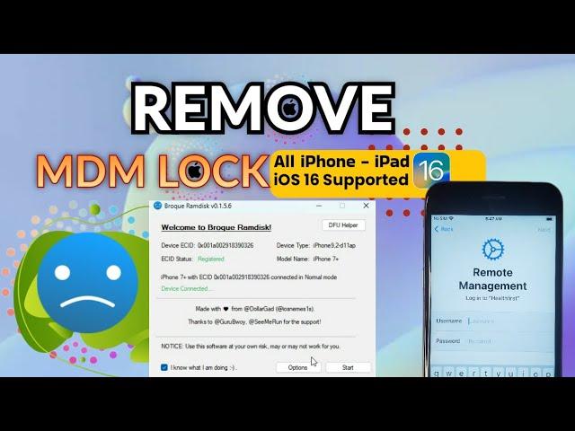 How To Remove MDM Lock - Bypass MDM without Jailbreak, Unlock Your iPhone from MDM Restrictions