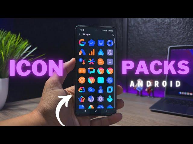 TOP MEJORES PAQUETES DE ICONOS ANDROID ( Icon Packs ) 2024