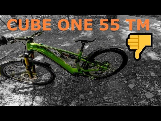 WARUM MIR ES NICHT GEFÄLLT! CUBE STEREO HYBRID ONE 55 TM - Probefahrt am Flowtrail Stromberg