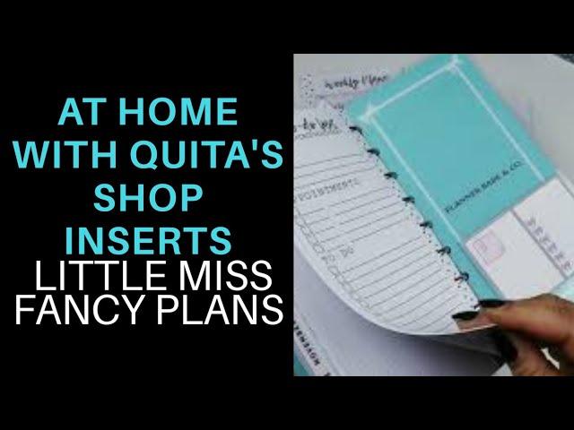 My Planner Items from At Home With Quita's Shop Little Miss Fancy Plans