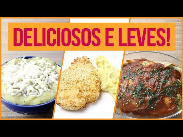 ALMOÇO FITNESS FÁCIL DE FAZER! | Substitua seu Almoço por essas Opções!