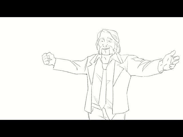 Harrier Du Kanevsky | Disco Elysium animation