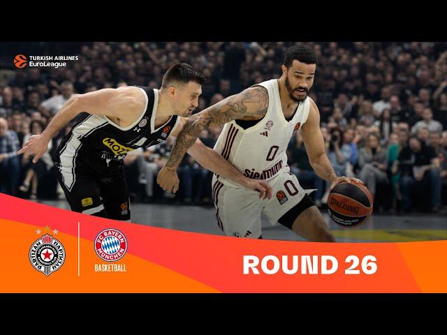 Partizan-Bayern | Round 26 Highlights | 2023-24 Turkish Airlines EuroLeague