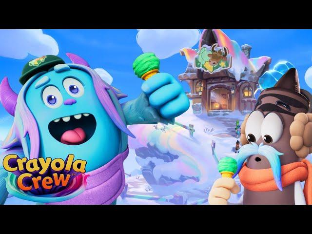 Magic Ice Cream Hut Adventure! @CrayolaCrewOfficial | Crayola Crew Fun & Creative Cartoons for Kids