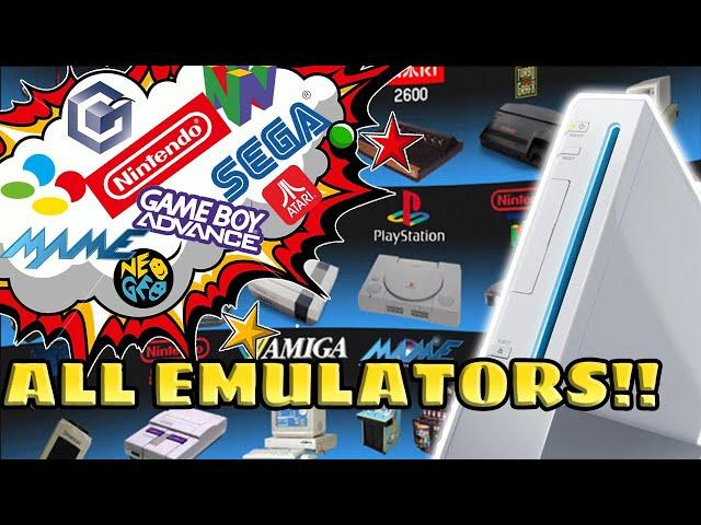 How to get all Emulators on the Wii (Tutorial)