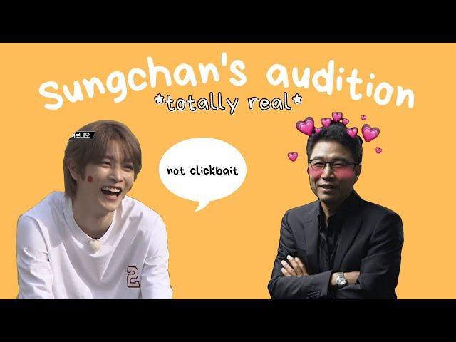 How Sungchan got into SM Entertainment (ft. Lee Soo Man)