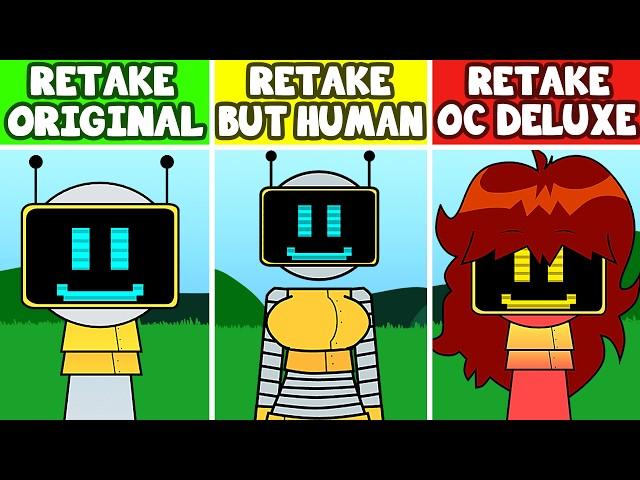 Incredibox Sprunki Retake Vs. Retake But Human Vs. Retake OC Deluxe (ALL Characters) | NEW MOD