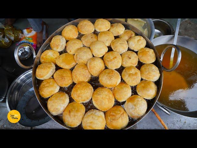 Most Famous Radha Sweets Kachori Sabji & Jalebi of Mainpuri Rs. 15/- Only l Mainpuri Street Food