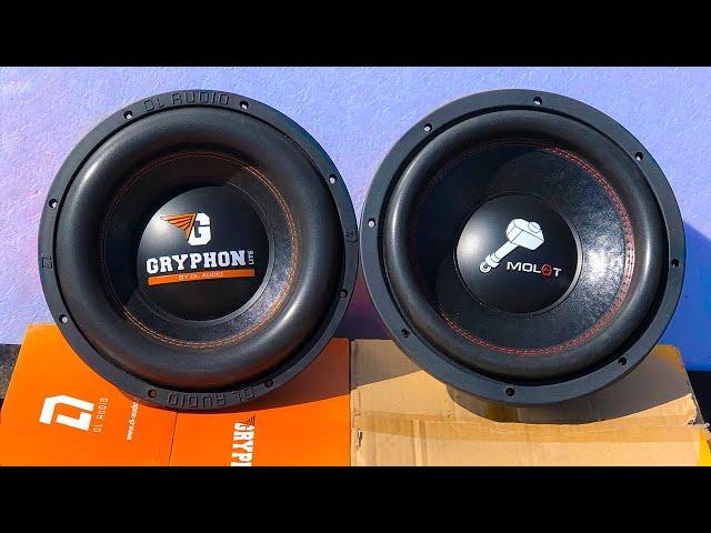 DL Audio Gryphon Lite 12 vs. Ural Molot 12 - сравнение сабвуферов до 5 000 руб. - #miss_spl