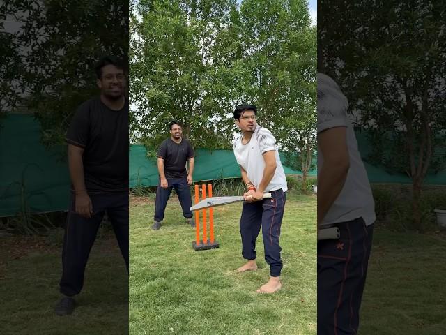 Aisa kon karta hai bhai  #cricket #comedy
