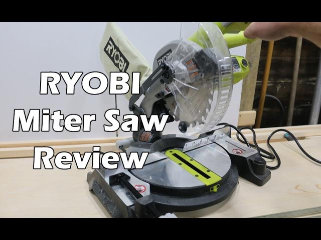 Ryobi 7 1/4" Miter Saw Review