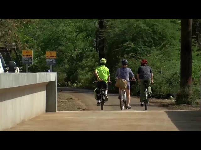 Decades in the making: Ceremony celebrates bike path project in Central Oahu