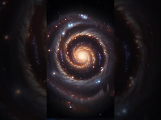 Messier 51: The Whirlpool Galaxy's Celestial Dance and Stellar Artistry! #astronomy #science #shorts