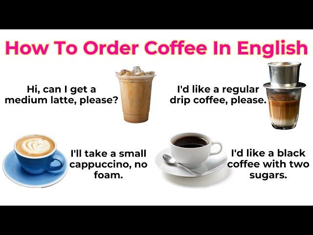 How To Order Coffee In English | Kiwi English