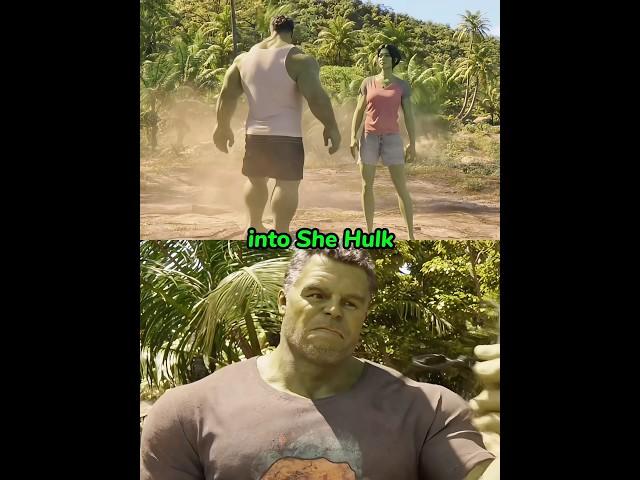 Why Smart Hulk Can’t Transform Back, But She-Hulk Can #hulk #ironman #avengers #marvel #shorts