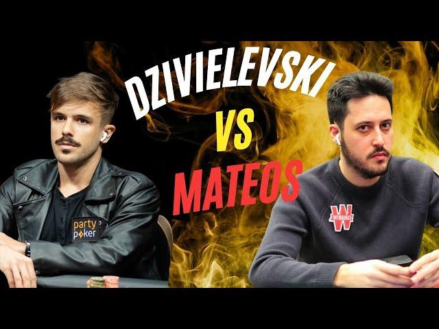 Super High Rollers Clash in HUGE POKER Hand | Adrian Mateos Hand Analysis