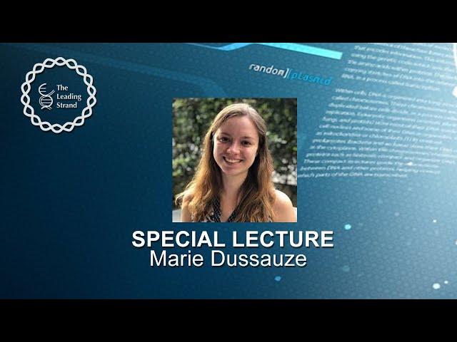 CSHL Special Lecture; Marie Dussauze, Cold Spring Harbor Laboratory