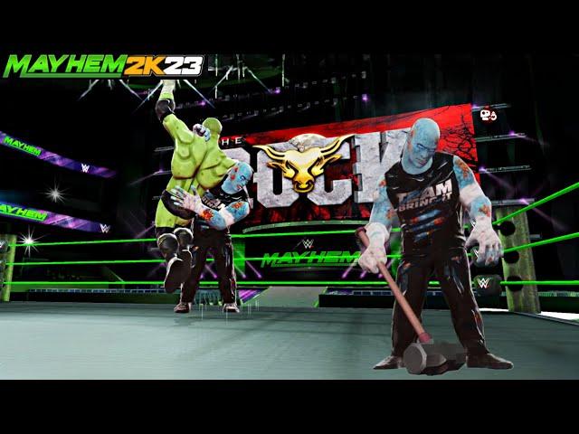 The people's Zombie vs The zombie king Triple H WWE MAYHEM