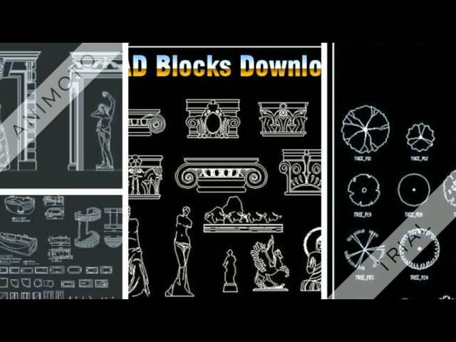 Download Autocad blocks &cad  drawings NOW!!