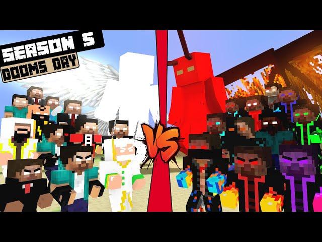 HEROBRINE BROS SEASON 5 FULL EPISODE DOOMS DAY THE MOVIE - Minecraft Animations