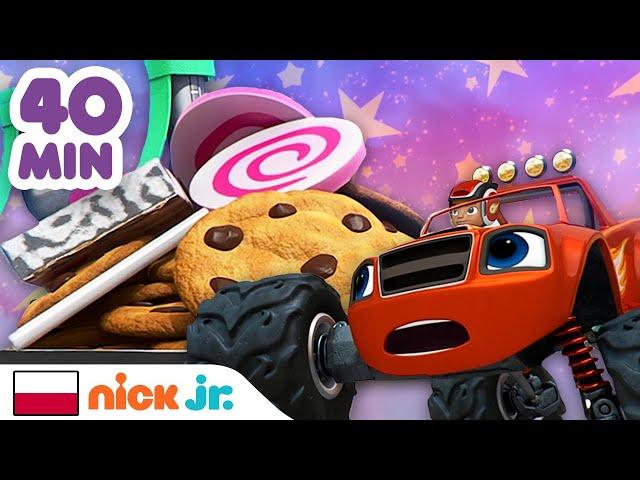 Blaze i megamaszyny | 40 minut jedzeniowych misji ratunkowych | Nick Jr.