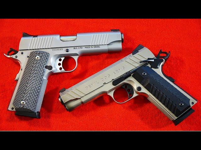 Magnum Research 1911 Commander vs Devil Dog Arms Commander 1911 (Both 1911's have cast frames)