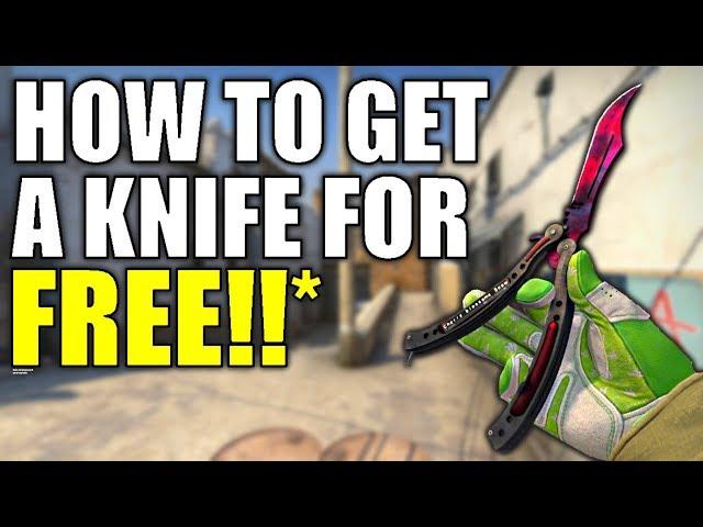 THE BEST WAY TO GET A FREE CSGO KNIFE (actually works!) | TDM_Heyzeus